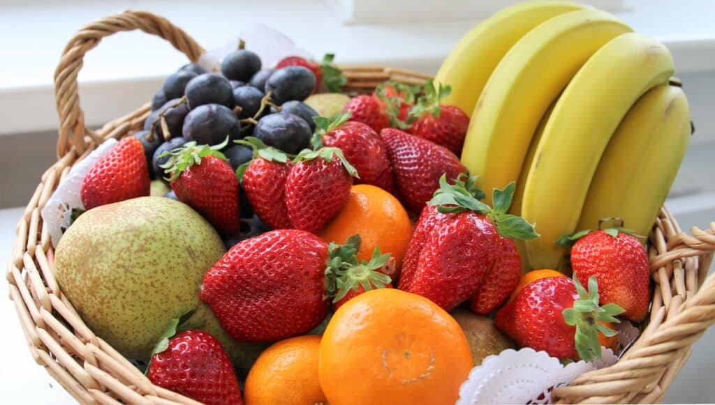 corbeille de fruits